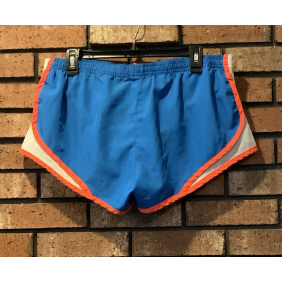 Aveto Womens Blue & Pink Athletic Shorts With Drawstring Size L - Picture 3 of 4